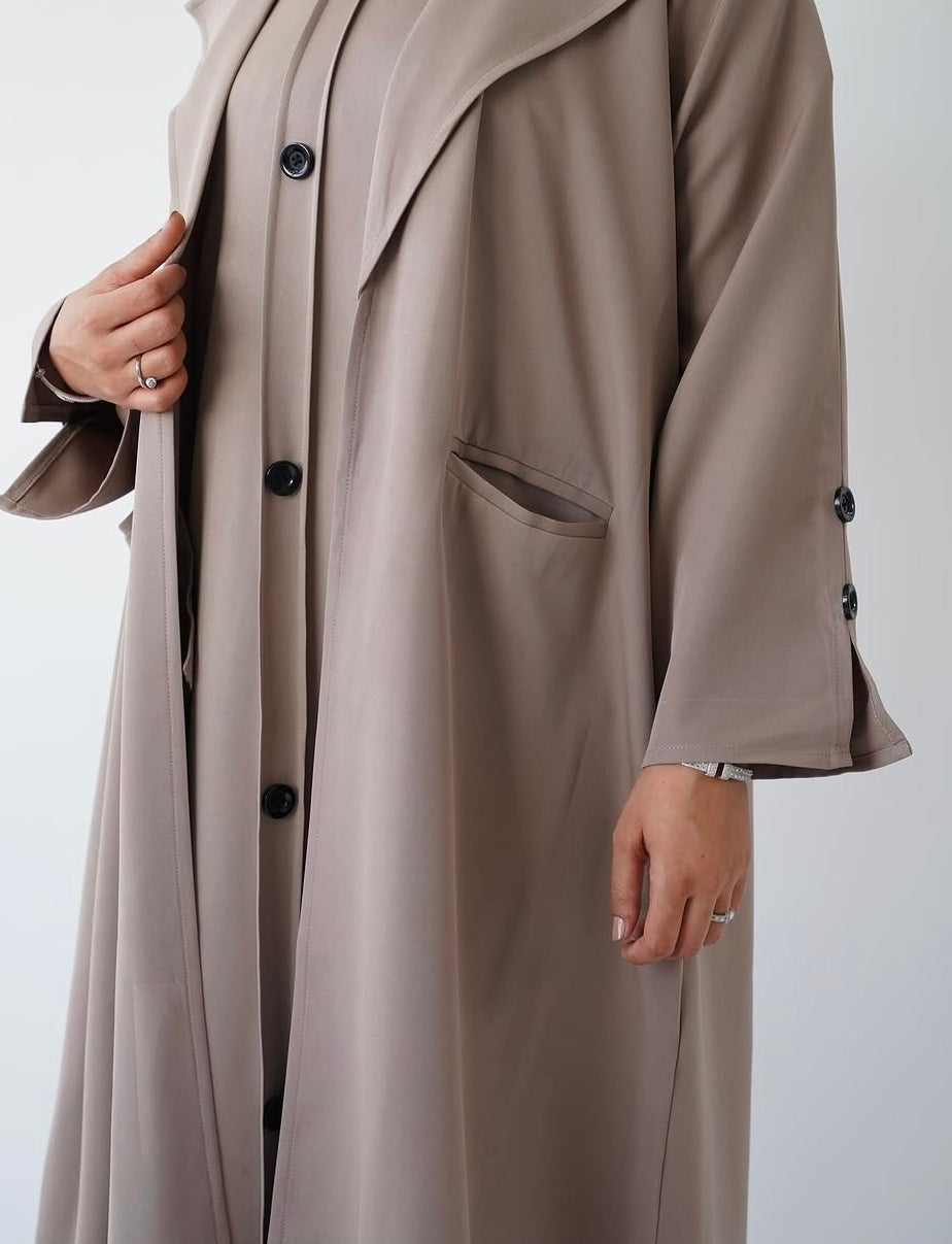 Zahra Abaya – With Matching Inner Dress