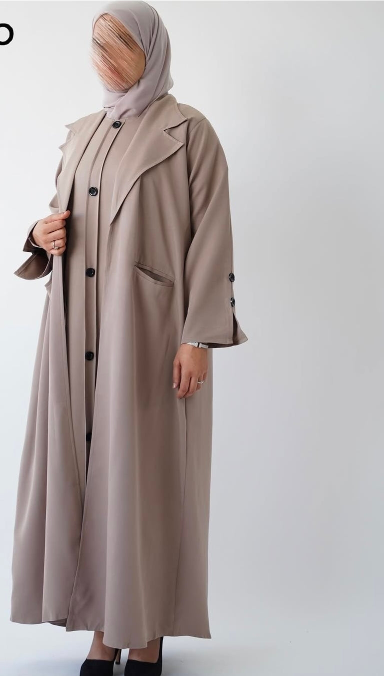 Zahra Abaya – With Matching Inner Dress
