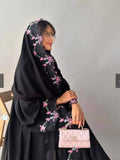 Rose Noir Abaya